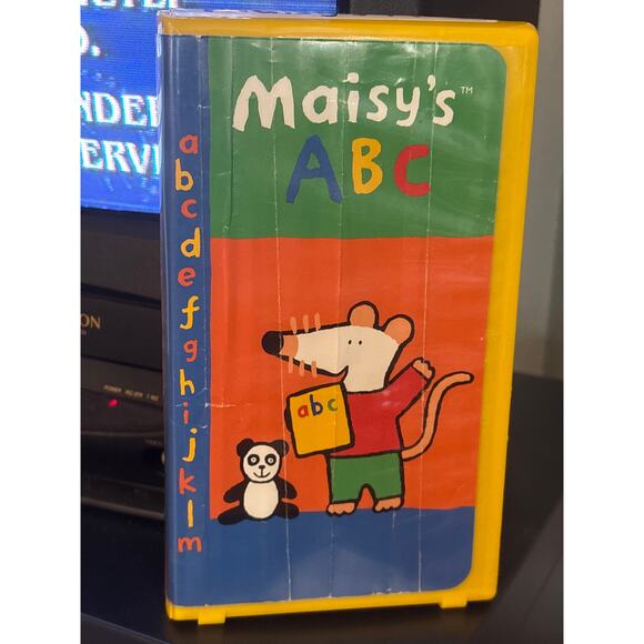 Maisy’s ABC VHS kid core 2001 Universal Studios mouse cartoon￼ - Picture 1 of 3